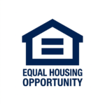 House-shaped icon with equal sign inside and text 'EQUAL HOUSING OPPORTUNITY'